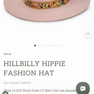Lainey Wilson x Charlie 1 Horse Hillbilly Hippie Cowgirl Hat